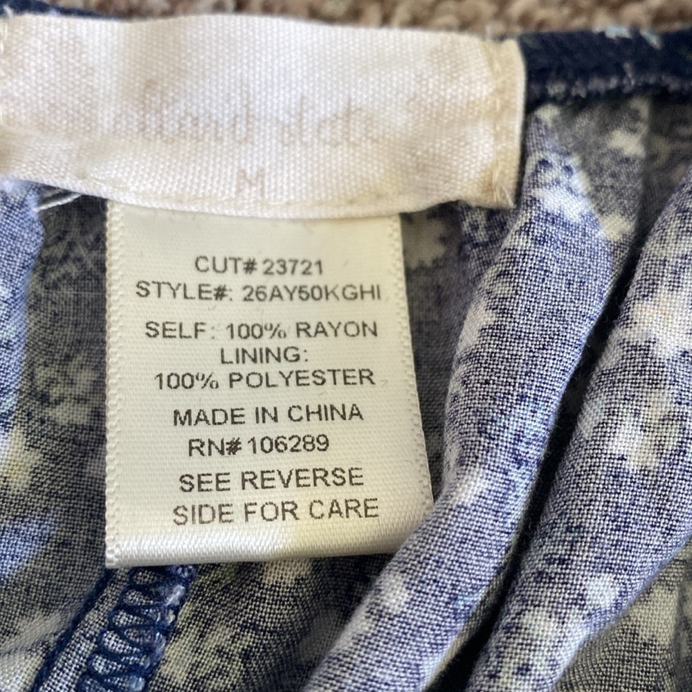 Altar'd State Navy Floral Romper - Picture 5 of 5